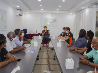 ބައިކް ވާރލްޑް ޗެމްޕިއަންޝިޕް އައްޑޫ ސިޓީގައި ބޭއްވުމާއި ގުޅޭގޮތުން މަޝްވަރާކުރުމަށް ބޭއްވި ބައްދަލުވުމުގެ ތެރެއިން