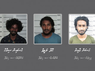 އައްޑޫގައި ހިންގި މަސްތުވާތަކެތީގެ ބޮޑު އޮޕަރޭޝަނުގައި ހައްޔަރުކުރި މީހުގެ ތެރެއިން ޝަރީއަތް ނިމެންދެން ފަހުން ބަންދުކުރި ތިން މީހުން