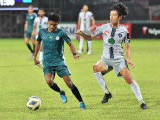 ދިރާގު ދިވެހި ޕްރިމިއާ ލީގުގައި ގްރީން ސްޓްރީޓްސް އާއި ސަސް ބައްދަލުކުރި މެޗުގެ ތެރެއިން