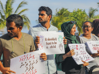 Anti-rape protestors on the streets of the capital