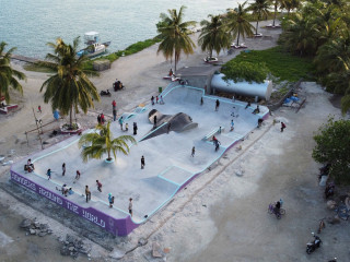 މ. މުލީގައި ތަރައްގީ ކުރަމުންދާ ސްކޭޓް ޕާކު: މަސައްކަތުގެ ބޮޑުބައި ވަނީ ނިމިފައި