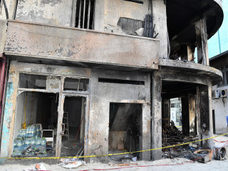 ހ. ތިލަފުށި ގޭގެ ގުދަނުގައި ހިނގި އަލިފާނުގެ ހާދިސާގައި ގެއްލުންވި ގެއެއް