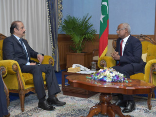 The call took place at the President\'s Office on Sunday morning