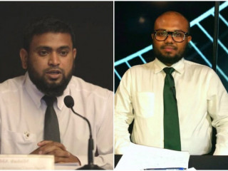 މަރު ކޮމިޝަންގެ މެމްބަރ މިސްބާހު އައްބާސް އަދި ހޯމް މިނިސްޓްރީގެ ސްޓޭޓް މިނިސްޓަރ އަލީ ނަޒީރު