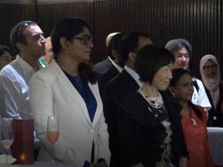 ޖަޕާނުގެ ޤައުމީ ދުވަސް ފާހަގަކުރުމަށް ބޭއްވި ހަފްލާގެ ތެރެއިން