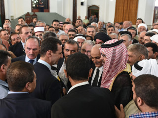 މިދިޔަ އަހަރުގެ ފިޠުރު ޢީދު ނަމާދަށް ފަހު ސޫރިޔާގެ ރައީސް ބައްޝާރުލް އަސަދު ޢިދު ސަލާމް ކުރައްވަނީ