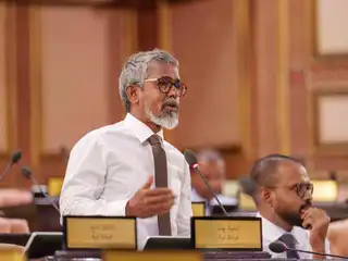 ވައިކަރަދޫ ދާއިރާގެ މެންބަރު ހުސައިން ޒިޔާދު.