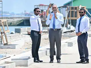 ރައީސުލްޖުމްހޫރިއްޔާ ޑރ މުޙައްމަދު މުއިއްޒު، ބޮޑުތަކުރުފާނު މަގު ތަރައްޤީކުރުމުގެ މަޝްރޫޢުގެ މަސައްކަތް ހިނގަމުންދާގޮތް ބައްލަވާލެއްވުން | 08 ފެބްރުއަރީ 2026