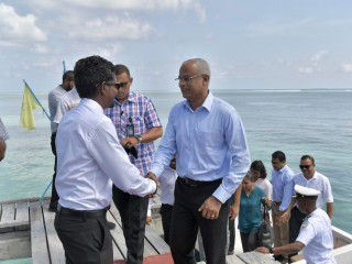 ރައީސް ސޯލިހު ފެހެންދޫގައި