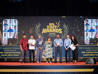 BML's top performing staff members were honored with a series of accolades at its annual staff awards ceremony