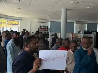 Government assures uninterrupted cement supply, yet protests erupt at STO Thinadhoo over shortages!