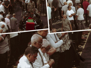 Late Abdulla Jameel's funeral