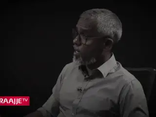 Hussain Ziyad, the Member of Parliament for the Vaikaradhoo constituency, speaking during RaajjeTV’s "Vaudhunaama" program.