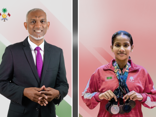 Historic win for Dheema, first Maldivian athlete to qualify for the Olympics!