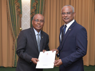 ރައީސުލްޖުމްހޫރިއްޔާ އެމްބެސެޑަރ އެޓް ލާޖްގެ މަޤާމަށް އަޙްމަދު ސަލީމް އައްޔަންކުރެއްވުން