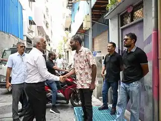 President Muizzu launches "door-to-door" campaign to garner support for PNC candidates