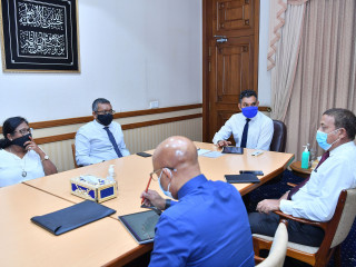 ބުދަ ދުވަހު ރައީސް އޮފީހުގައި ބޭއްވި ބައްދަލުކުރެއްވުމުގެ ތެރެއިން