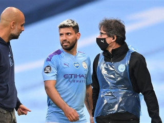 ސާޖިއޯ އަގުއޭރޯ ސިޓީގެ މެޑިކަލް ޓީމާއެކު: އޭނާއަށް އަނިޔާވީ ޕްރިމިއާ ލީގުގައި ބާންލީ އަތުން ސިޓީ މޮޅުވި މެޗުގައި