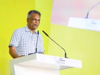 Male' City Mayor Adam Azim.