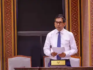 އިކޮނޮމިކް މިނިސްޓަރު މުޙައްމަދު ސައީދު މަޖިލީހުގެ ޖަލްސާގައި ވާހަކަ ދައްކަވަނީ.