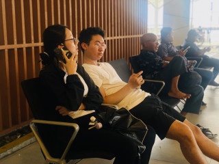 Tourists at Velana International Airport (VIA)