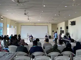 Voting fails to commence at all centers despite 8:00 AM scheduled start for three elections; turnout remains low