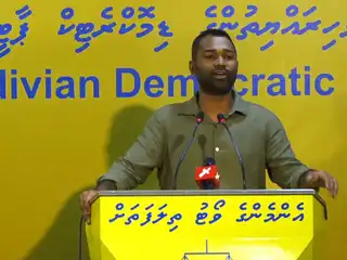 މެމްބަރު މީކާއިލް އެމްޑީޕީގެ ޖަލްސާގައި ވާހަކަދައްކަވަނީ