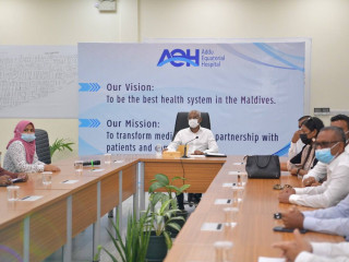 President Solih sat with the management of AEH to discuss concerns regarding delivery of services