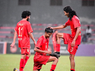 މެޗުގައި ލަނޑު ޖެހުމަށްފަހު މާލޭ ސިޓީގެ ކުޅުންތެރިން އުފާ ފާޅު ކުރަނީ 