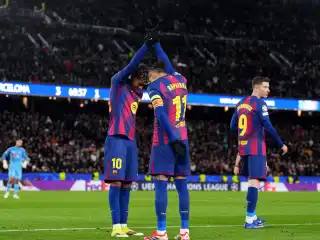 މެޗުގައި ލަނޑު ޖެހުމަށް ފަހު ބާސެލޯނާގެ ކުޅުންތެރިން އުފާ ފާޅު ކުރަނީ