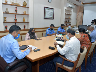 މަސްތުވާތަކެތީގެ ފަރުވާގެ ނިޒާމުގައި ހުރި މައްސަލަތައް ހައްލުކުރުމާ ގުޅޭގޮތުން މިއަދު ރައީސް އޮފީހުގައި ބޭއްވި ބައްދަލުވުމުގެ ތެރެއިން