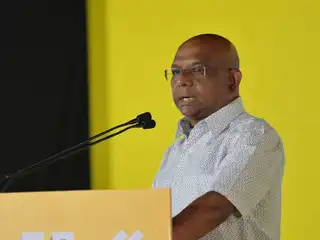 އެމްޑީޕީގެ ރައީސް އަބްދުﷲ ޝާހިދު އެމްޑީޕީގެ ޖަލްސާގައި ވާހަކަދައްކަވަނީ 08.03.2026