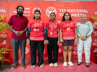 ސްޕެޝަލް އޮލިމްޕިކްސް މޯލްޑިވްސްގެ އިވެންޓު ނިންމުމުގެ ރަސްމިއްޔާތުގެ ތެރެއިން.