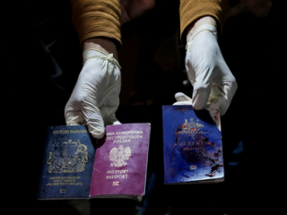 Passports of some aid workers killed in the Israeli attack