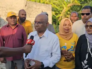 ޕީއެންސީ ސަރުކާރުން އައްޑޫއަށް ބޮޑުތަނުން އިހުމާލުވެ މިދިޔަ ދެ އަހަރު ގެންދިޔައީ ދޮގު ހަދަމުން: އަބްދުﷲ ޝާހިދު