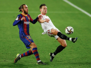 ސެވިއްޔާ އާއި ބާސާ ބައްދަލުކުރި މެޗުގެ ތެރެއިން: މި މެޗުން ބާސާ މޮޅުވީ 2-0 ން