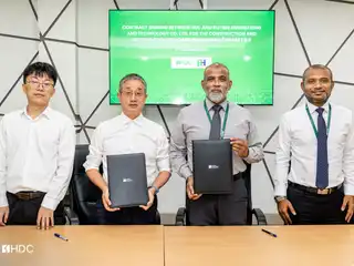 ހުޅުމާލޭ ގެ ބައެއް މަގުތައް މަރާމާތު ކުރަން ޗައިނާގެ ކުންފުންޏަކާ ހަވާލު ކުރީ 91.8 މިލިއަން ރުފިޔާ އަށް