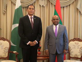 High Commissioner of Pakistan to Maldives pays a farewell call on Minister Shahid