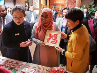The First Lady visits Sanfang Qixiang