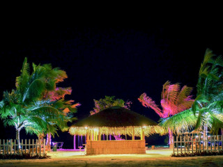 BML helps to develop a BBQ area in Kaashidhoo