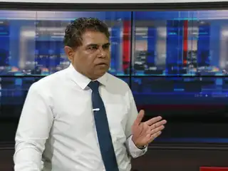 Former Member of Parliament for the Central Maafannu constituency, Ibrahim Rasheed (Bonda), speaking during an appearance on RaajjeTV’s "Fala Surukhee" program.