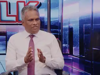 Male' City Mayor Adam Azim on RaajjeTV's TV Talk programme.