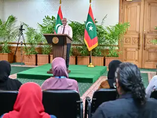 President Dr. Mohamed Muizzu.