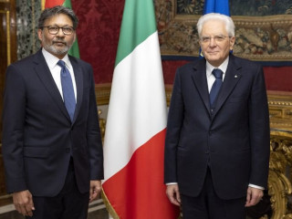 Non-Resident Ambassador of Maldives to Italy presents Letter of Credence