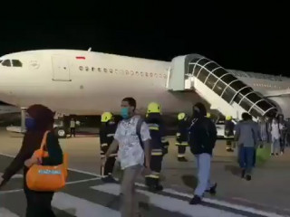 އިންޑޮނީޝިއާއިން އައި 18 ދިވެހިން ވެލާނާ އިންޓަރނޭޝަނަލް އެއަޕޯޓުގައި