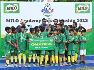 Vice President Faisal Naseem has attended the closing ceremony of the U12 Milo Academy Championship 2023