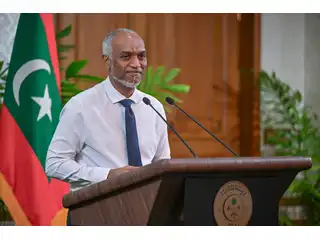 ރައީސް އޮފީހުގައި އޮތް ނޫސްވެރިންގެ ބައްދަލުވުމުގައި ރައީސް މުއިއްޒު ވާހަކަފުޅު ދައްކަވަނީ