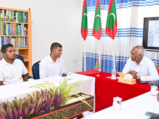 The president met members of HA. Uligan council and WDC on Saturday