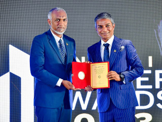 MNACI conferred the "Bodu Rasgefaanu title" on President Dr. Mohamed Muizzu