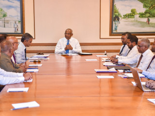 The president met with the MNACI members at the President’s Office on Thursday afternoon